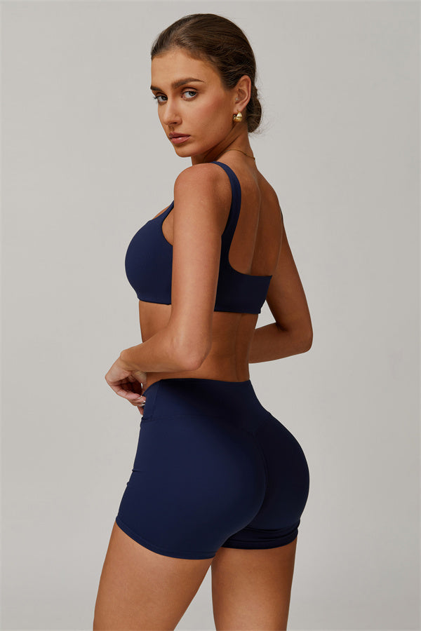 The Halo Sports Bra Shorts 2-Piece Set