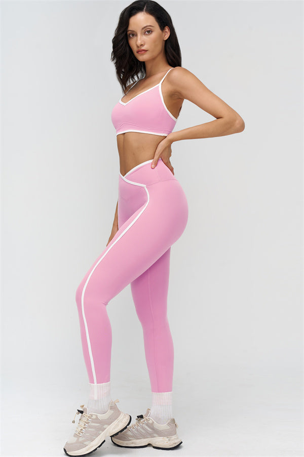The Crave Contrast Sports Bra