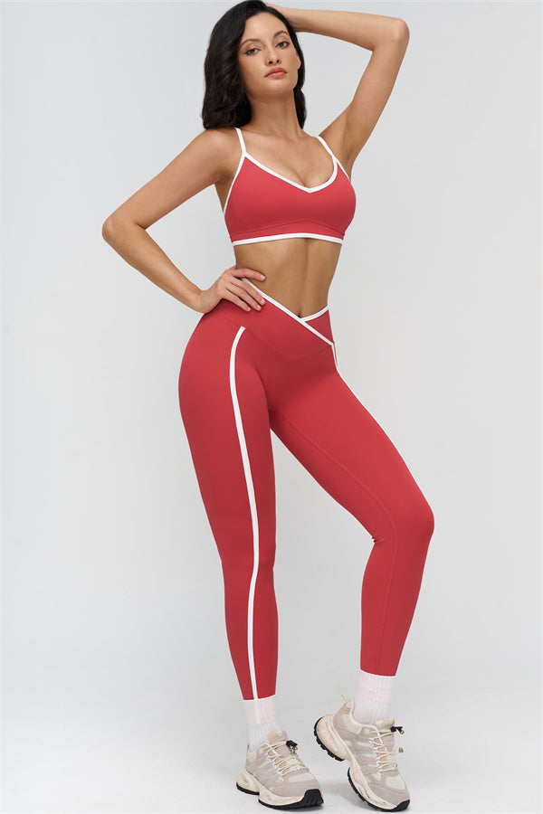 The Crave Contrast Sports Bra