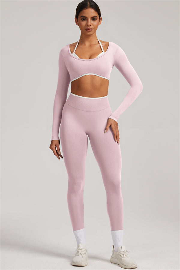 The Elevate Long Sleeve Crop top