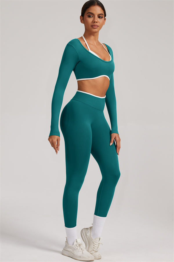 The Elevate Long Sleeve Crop top