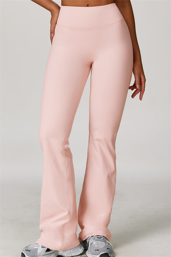 The Surge Halter Crop Top Flared Leggings 2-Piece Set