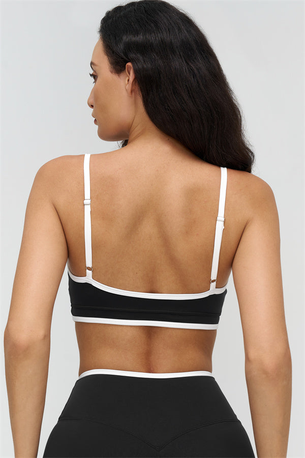 The Crave Contrast Sports Bra