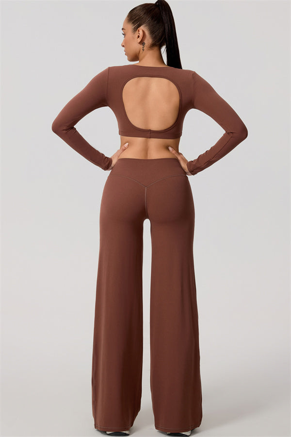 The Nestle Long Sleeve Crop Top