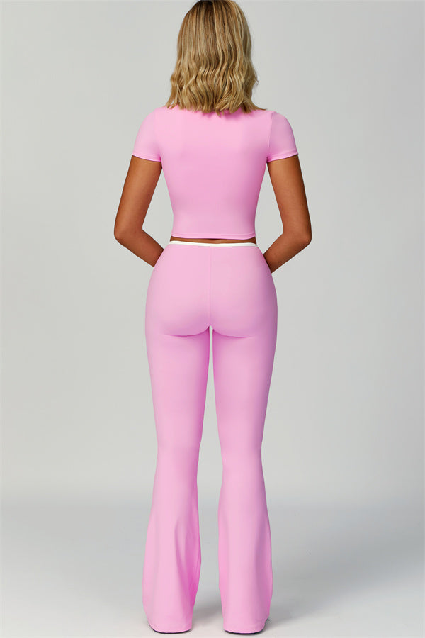 The Skyline Flared Tie Leggings