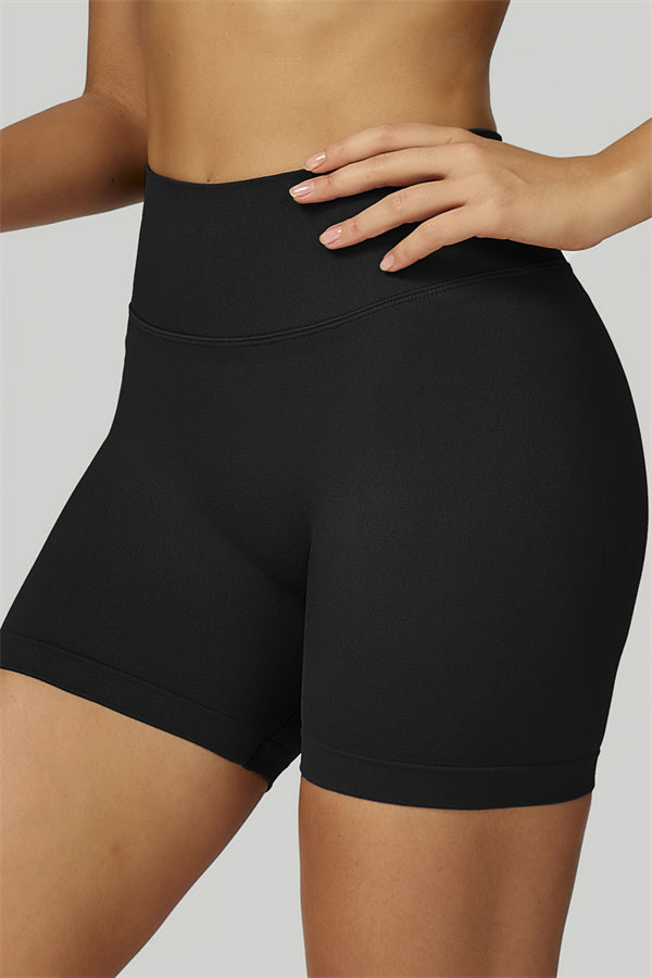 The Prime Long Sleeve Crop Top Shorts 2-Piece Set