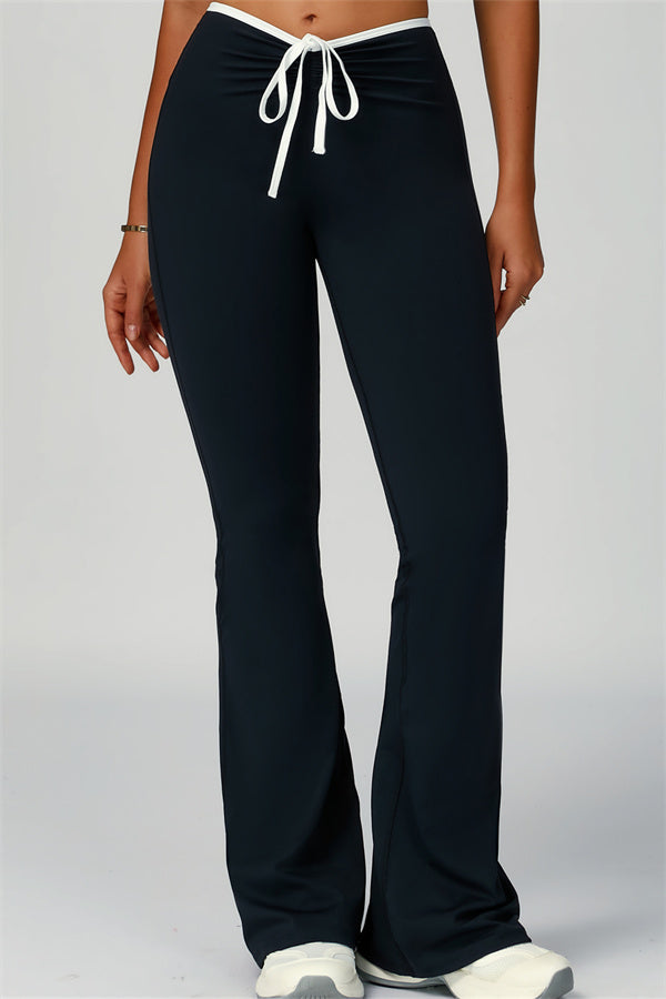 The Skyline Flared Tie Leggings