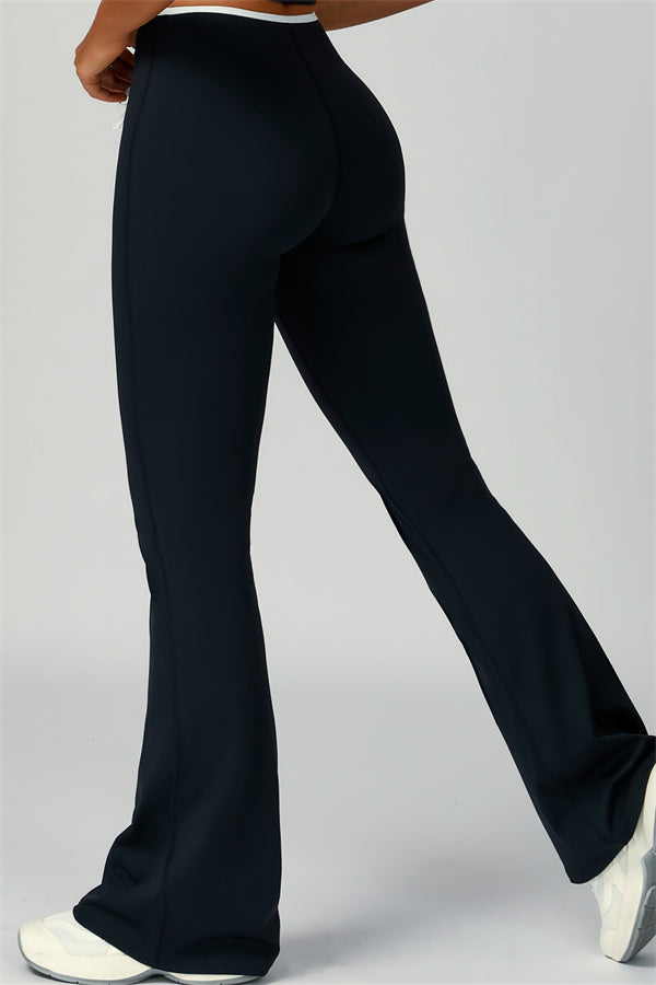 The Skyline Flared Tie Leggings