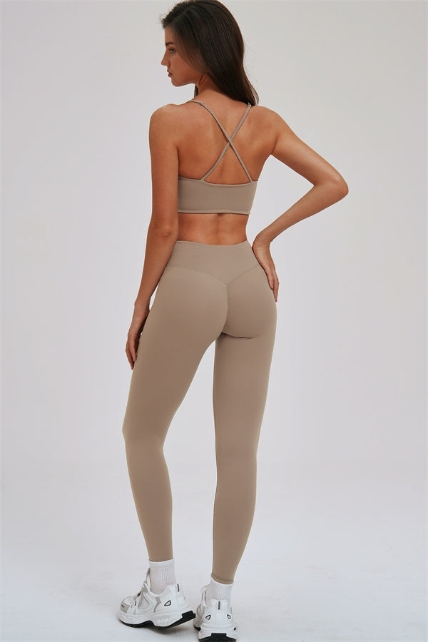 The Kinetic Cross Back Sports Bra